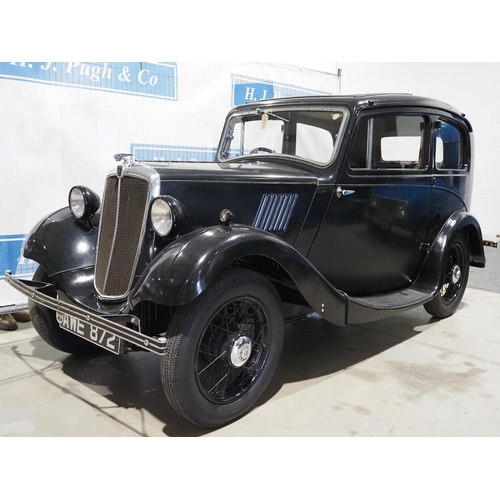 407 - Series 1 Morris 8 project. 1935. Some work done, on SORN and insured. No fuel in car. Comes with old... 