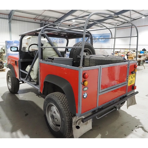 409 - Range Rover off road vehicle with BMW 3l engine, automatic transmission, Land Rover body panels. Run... 