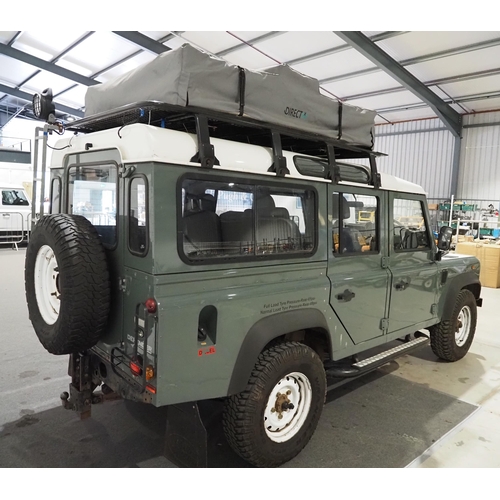 415 - Land Rover Defender 110. 2008. Ex council. MOT until 11.8.22. Runs and drives. 2.4l diesel. Comes wi... 