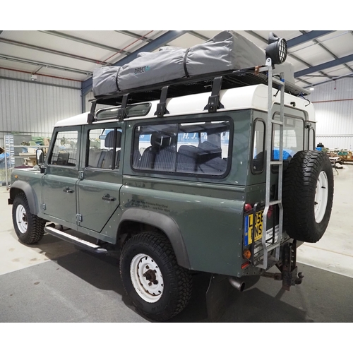 415 - Land Rover Defender 110. 2008. Ex council. MOT until 11.8.22. Runs and drives. 2.4l diesel. Comes wi... 