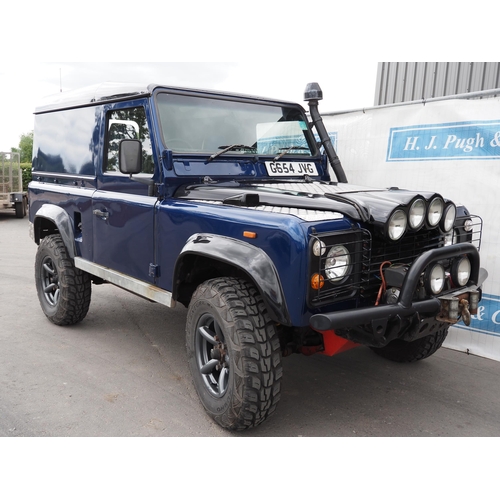 417 - Land Rover 90. 1990. Isuzu 2.8l turbo diesel engine. ZU rims, off road tyres. MOT until April 2023. ... 