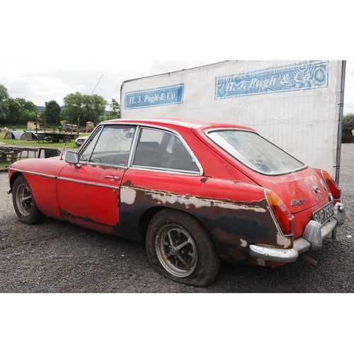 419 - MGB GT Saloon. 1.8l petrol. 1970. From a collection, has had reconditioned Gold Seal engine before s... 