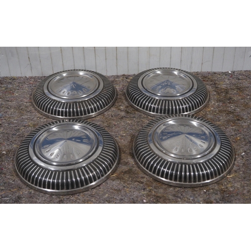 161 - 4- Ford Mercury hub caps