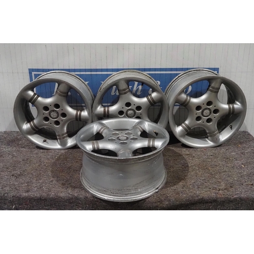 240 - Set of 4 Mercedes alloy wheels 18