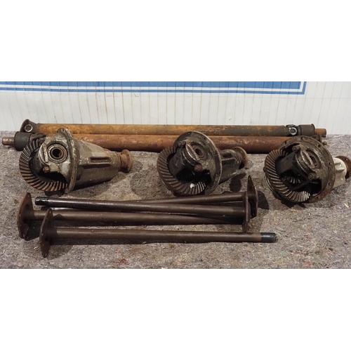 247 - 3- Differentials and quantity of axle and prop shafts believed Morris Oxford