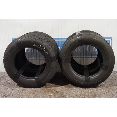 256 - 4- Car tyres size 205/60 r13