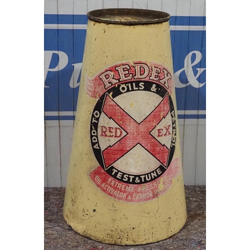 284 - REDEX Oils display can