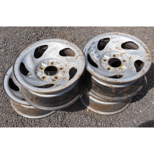 559 - 4- Ford F-150 1996 steel rims