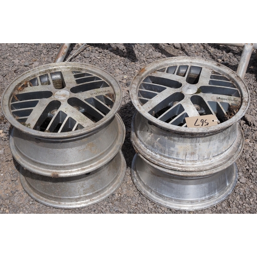 567 - 4- Pontiac wheel rims