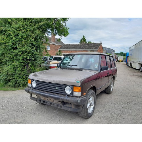 426 - Range Rover EFi 1998. 3.5L LPG conversion. Starts, runs and drives, dry stored since 2009. Aluminium... 