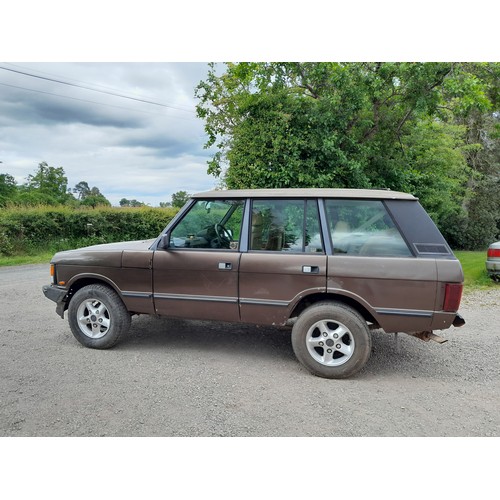 426 - Range Rover EFi 1998. 3.5L LPG conversion. Starts, runs and drives, dry stored since 2009. Aluminium... 