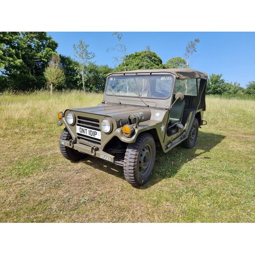 443 - MUTT M151A2 1/4 Jeep, Vietnam era. Starts and drives. Fully restored around 10 years ago and barely ... 