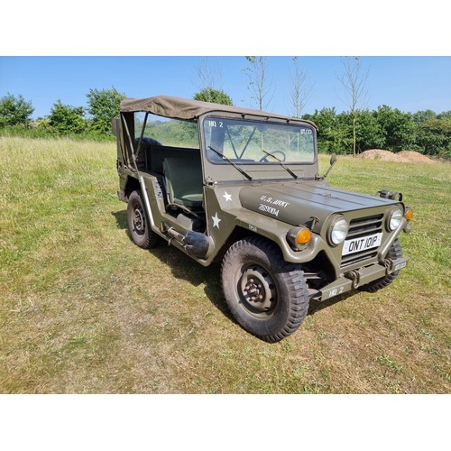 443 - MUTT M151A2 1/4 Jeep, Vietnam era. Starts and drives. Fully restored around 10 years ago and barely ... 