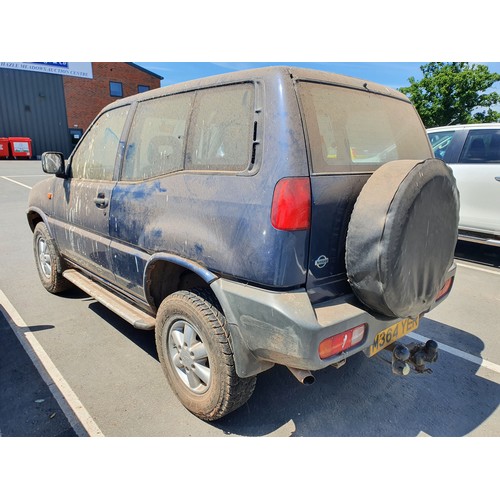 441 - 1994 Nissan Terrano, mot failure, barn stored. Reg. M364 YER