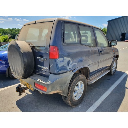 441 - 1994 Nissan Terrano, mot failure, barn stored. Reg. M364 YER