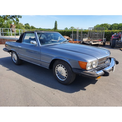 444 - Mercedes SL450. 4500cc. 1974. American import. Has been stored so requires light recommissioning. Re... 