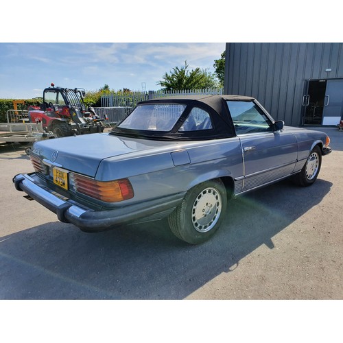 444 - Mercedes SL450. 4500cc. 1974. American import. Has been stored so requires light recommissioning. Re... 