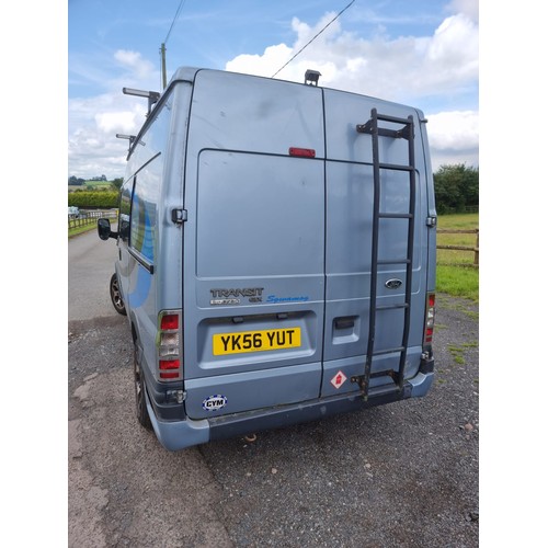 446 - Ford Transit camper conversion. 2006. Runs and drives. Lots of money spent on furnishings, solar pan... 