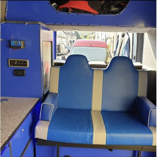 446 - Ford Transit camper conversion. 2006. Runs and drives. Lots of money spent on furnishings, solar pan... 