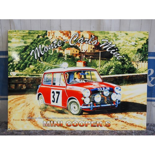 579 - Tin sign- Monte Carlo Mini 20x28