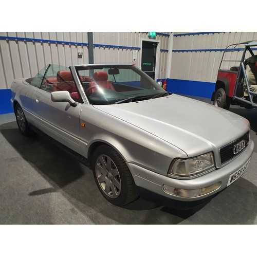 424 - Audi 80 convertible 2.6l V6. 10 Month MOT. Comes with owners manuals and some history, needs alterna... 