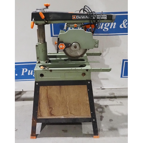 471 - DeWalt radial arm saw