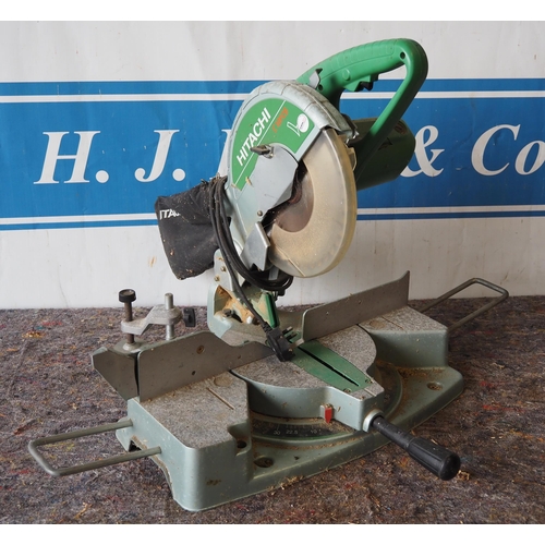 547 - Hitachi C10FCB mitre saw