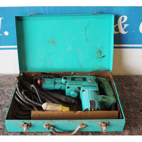 550 - Toolmaster rotary SDS drill 110v