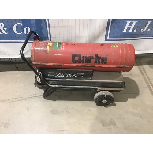 554 - Clarke space heater, single phase