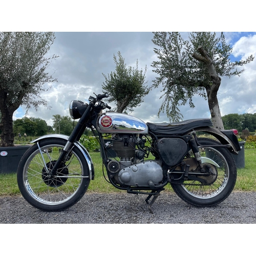723 - BSA CB32 Touring spec motorcycle. 1955. 350cc. Has been in regular use. Comes with owners club certi... 