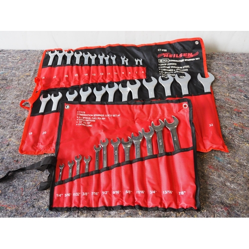 776 - 2- Sets of spanners 25pc and 12pc