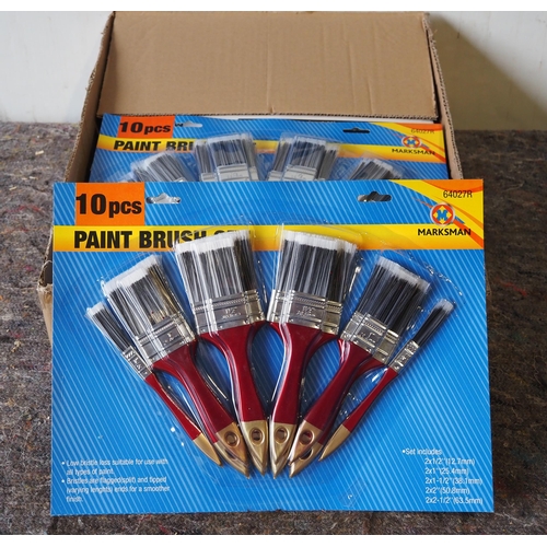 778 - 10- 10pc Paintbrush sets