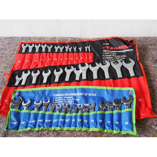 764 - 2- Spanner sets, 25pc and 16pc