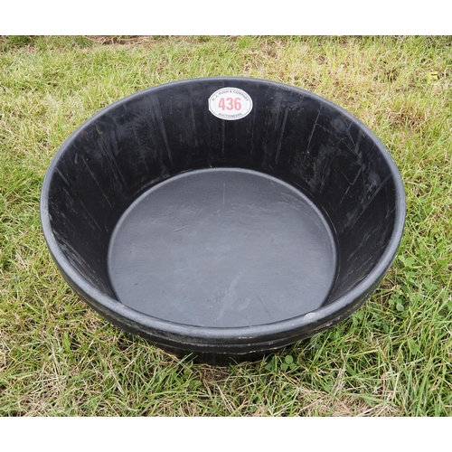 769 - 2- 60l Rubber tubs