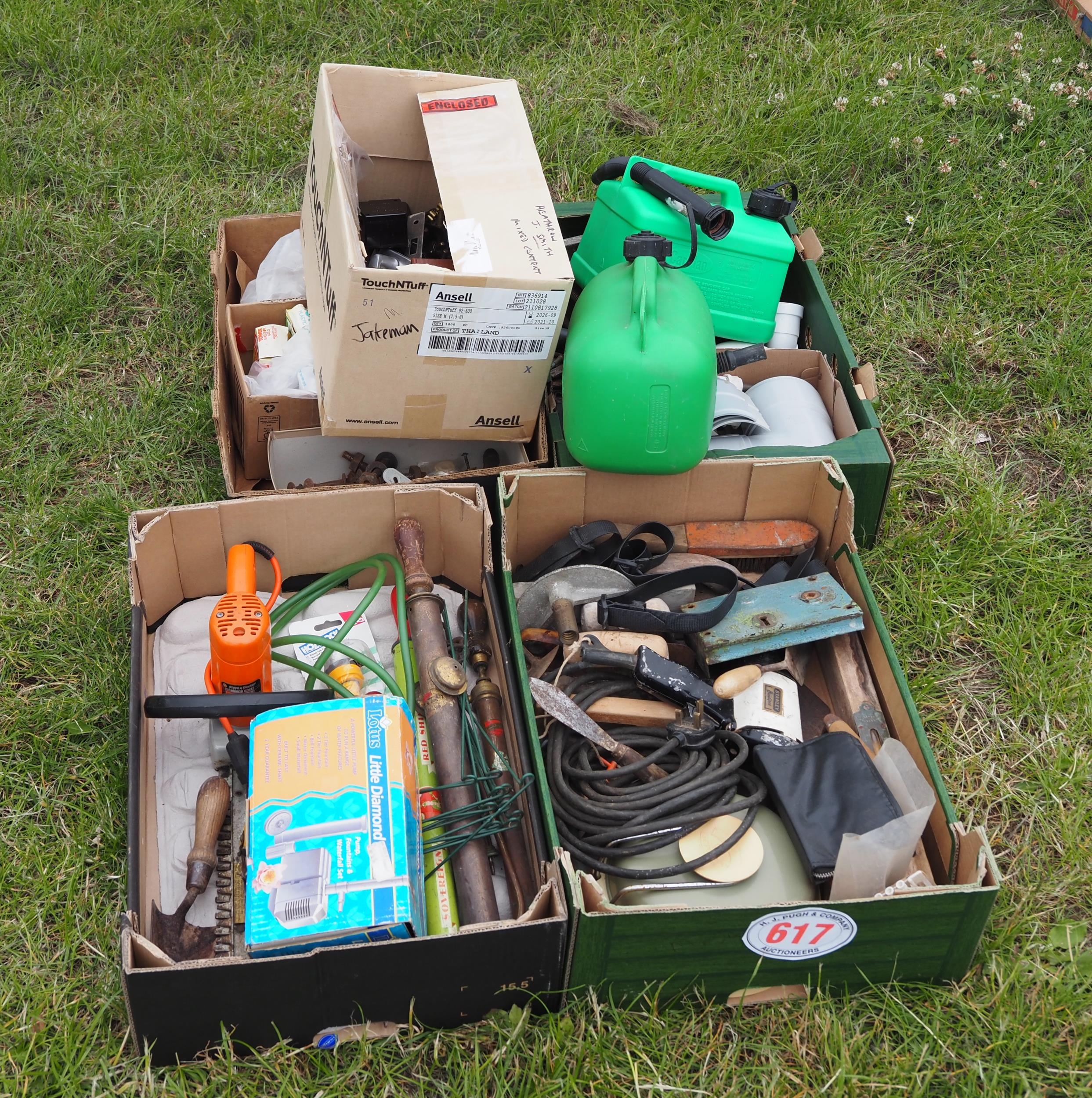 Garage consumables
