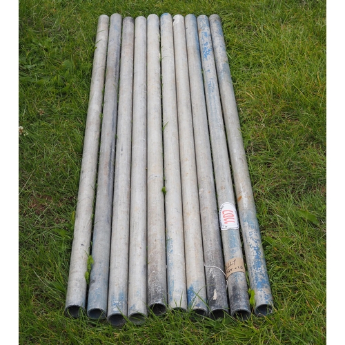 1107 - Aluminium scaffold tube 5ft -10