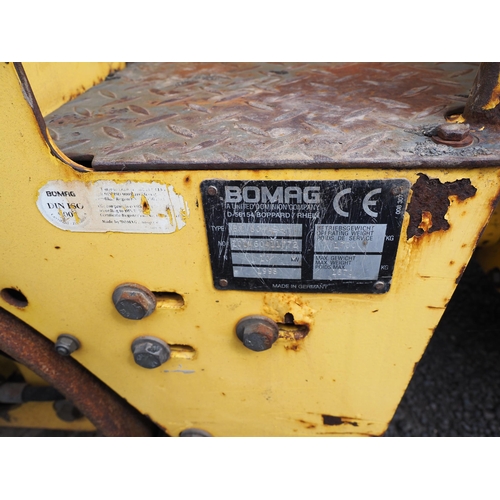 1310 - Bomag BW80 ADH vibrating roll. 1998. Electrical fault. S.N 101460411772