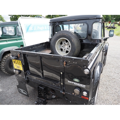 1323 - Land Rover Defender 90 2.4 TDCI with County truck cab. 2009. 70000 miles. 1 previous owner. 12 month... 