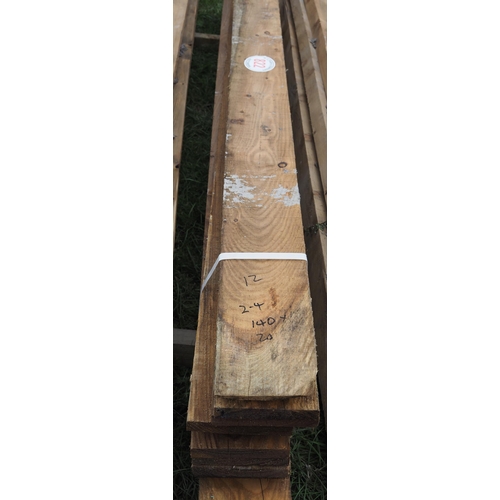 822 - Timbers 3.6mx140x20 -12