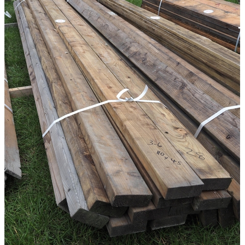 825 - Timbers 3.6mx110x45 -28