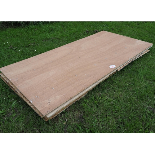 849 - Sterling and plyboard 8x4 -8