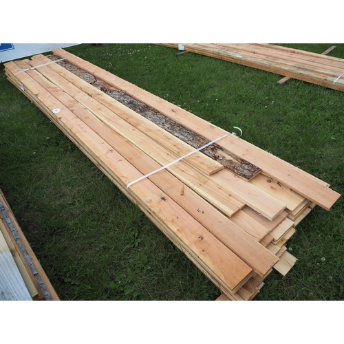 861 - Larch boards 4.8m -42