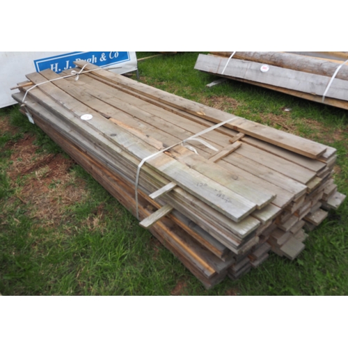 879 - Larch boards 3mx120x20 -120