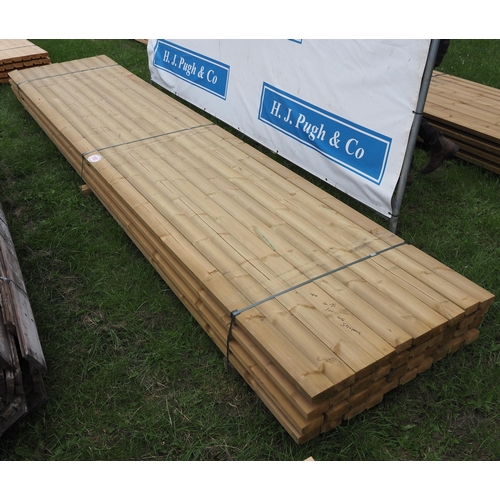 910 - Machined timber 4.8mx100x45 -45