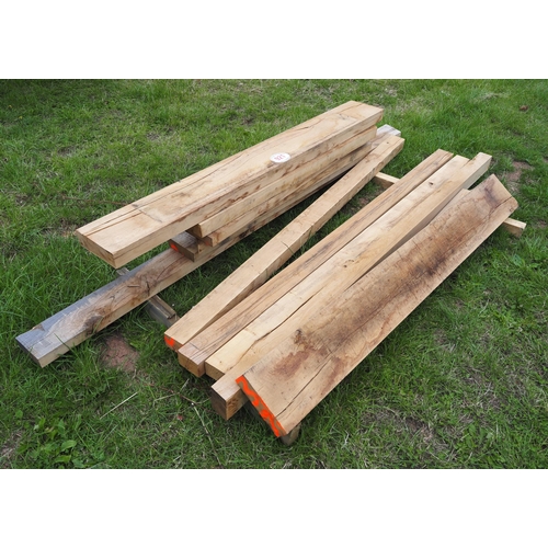 921 - Oak beams mixed average 1.8m -12