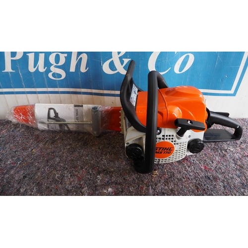 1614 - Stihl MS 170 chainsaw, new