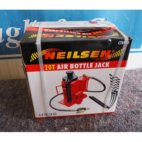 1615 - 20 Ton air bottle jack