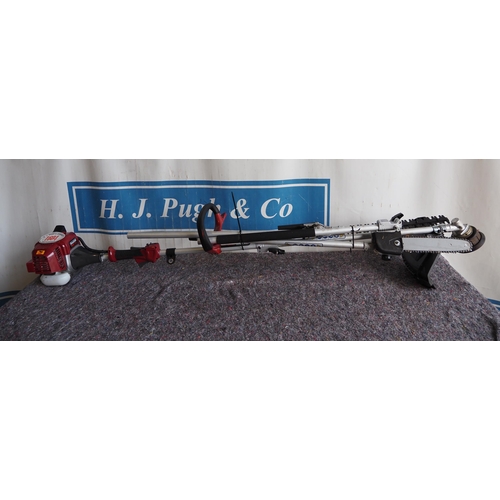 1624 - Mountfield combi hedgecutter, pruner and strimmer