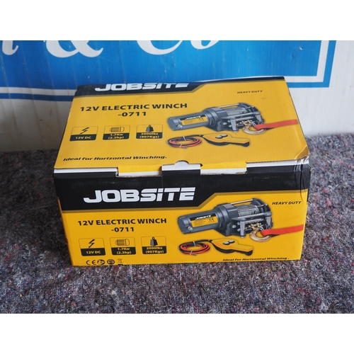 1642 - Jobsite 12v winch