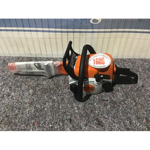 1606 - Stihl MS170 chainsaw, new